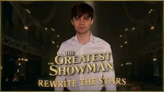 Rewrite The Stars Zacs part only  Karaoke from The Greatest Showman [upl. by Esther]