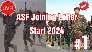 ASF Joining Letter 2024ASF letter kab aian gyASF Jobs 2024🔥 [upl. by Wootten]