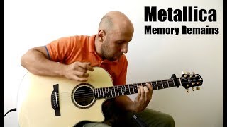 Memory Remains Metallica Fingerstyle Guitar [upl. by Ellehcal819]