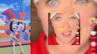 Pomni react to Inside Out 2 amp The Amazing Digital Circus  React to Tik Tok  REAL LIFE vs ORIGINAL [upl. by Nhaj]