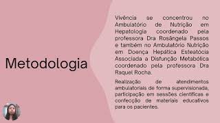 Relato de Experiência sobre o Projeto de Atendimento Ambulatorial Individual em Nutrição Clínica [upl. by Einneg98]