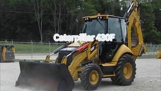 430F caterpillar used telescopic backhoe loader sale [upl. by Llemaj]