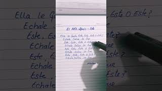 El Alfa Nfasis Este lyrics este handwritting lyricsvideo englishsong [upl. by Jorge915]