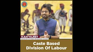 Caste Based Division Of Labour mpsc upsc sociology dnyandeepacademypune dnyandeepacademy [upl. by Honora]