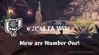 MHWIB Switch Axe Solo TA Wiki 6’21 [upl. by Ecinev588]