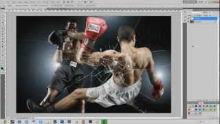 Tuto Photoshop Créer un CopyrightFiligrane [upl. by Mages]