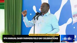 9th Annual Dairy Farmers Field Day Celebrations Gitoro ASK grounds Meru County [upl. by Jestude]