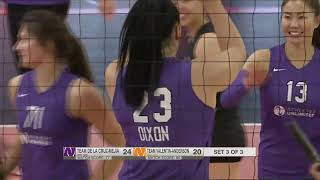 AU Pro Volleyball Game 3 Dixon block S3 [upl. by Colvin]