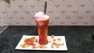 Mix Fruit crush Mocktail recipe by Hasbe zaika [upl. by Trebleht]