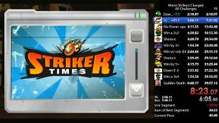 Mario Strikers Charged  All Challenges Speedrun  3917 [upl. by Vicki]