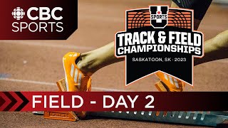 U Sports Track amp Field National Championship Field  DAY 2  CBC Sports [upl. by Odlaner137]