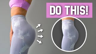 Get EXTRA BOOTY PUMP in JUST 7 MIN with this Booty Finisher Floor Only No Squats No Equipment [upl. by Lodmilla]