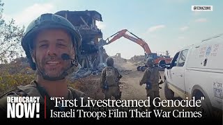 “The First LiveStreamed Genocide” Al Jazeera Exposes War Crimes Israeli Troops Filmed Themselves [upl. by Ranique]