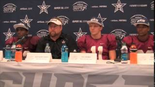 Maplesville discusses the 2014 Class 1A state football championship win [upl. by Gleich776]