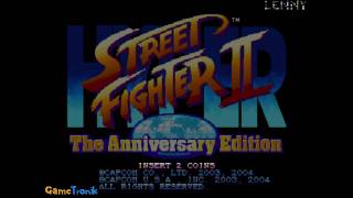 HD GAMETRONIK  HYPER STREET FIGHTER 2  MAME 0141u2 [upl. by Nesilla779]