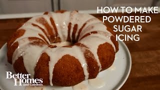 How to Make Powdered Sugar Icing [upl. by Tingley]