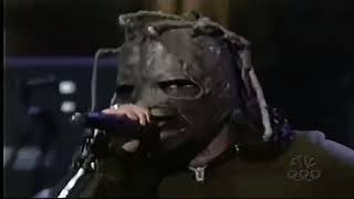 Slipknot  The Heretic Anthem Live At Late Night With Conan OBrien 2001 [upl. by Bayless761]