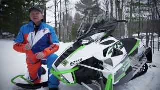 TEST RIDE 2015 Arctic Cat ZR 9000 [upl. by Ayela]