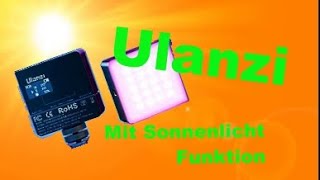 ULANZI VL49 Pro RGB Videolicht LED Fotolicht Kamera Licht [upl. by Nelra211]