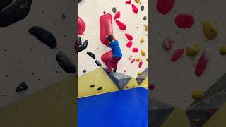 Kid boulder problem training bouldering lasportiva climbing [upl. by Lokim816]