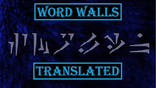 Translating EVERY Word Wall in Skyrim [upl. by Sura]