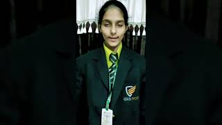 Preamble of india Constitution reading by Isha Prabh Kaur student of class 6th [upl. by Elcarim]