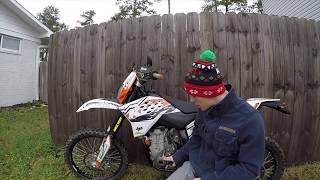 2007 KTM 450 SXF Start Up Problem fixed [upl. by Orlantha370]