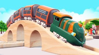 chu chu train  train cartoon for children  toy train videos for kids  Toy Train videos [upl. by Gnot]