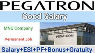 Pegatron Company Jobs  BEampMBA Graduates  Marai malai Nagar [upl. by Albrecht]