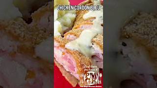 Cheesy Chicken Cordon Bleu in 60 Seconds 🍗🧀 PMGK chicken food [upl. by Slifka532]