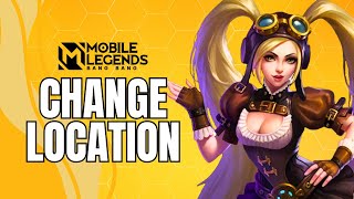 How To Change Location In Mobile Legends 2024 Easy Method [upl. by Sinnod191]