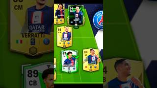 I Made Best Ever PSG Squad fifamobile [upl. by Lindemann]