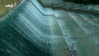 Spillway Dam  Harrison Lake State Park Fayette Ohio ABOVE [upl. by Flemming669]