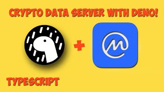 How to Build a Cryptocurrency Data Server with Deno amp CoinMarketCap API [upl. by Adlitam433]