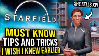 Starfield  Tips and Tricks I Wish I Knew Earlier In My 250 Hour Playthrough [upl. by Neelac]