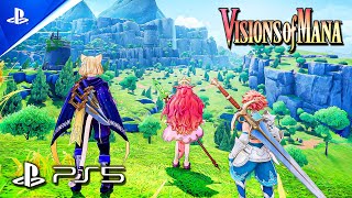 Visions of Mana NEW Gameplay Demo PS5 No Commentary [upl. by Iglesias]