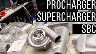 Chevy 355 Small Block Supercharger  Supercharging a SBC with Procharger Supercharger [upl. by Pachton]