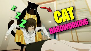 This Hardworking Cat Manages Everything for Its OWNER  Anime recap [upl. by Nezah]