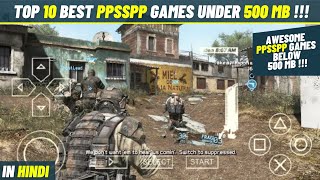 TOP 10 BEST PPSSPP Games Under 500 MB  LATEST [upl. by Thadeus198]