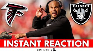 Raiders vs Falcons INSTANT Reaction amp NFL News To Know After ESPN Monday Night Football [upl. by Cima]