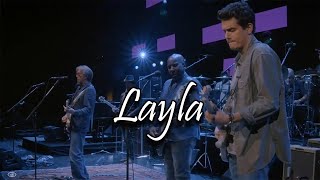 Eric Clapton amp John Mayer  Layla Crossroads Guitar Festival  2019 [upl. by Blayze]