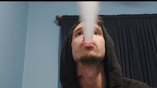 ASMR vape amp chill Sour worm guest appearance [upl. by Gaves]