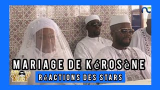 Mariage de Kérosène  les meilleurs moments et les réactions des stars [upl. by Acenom]