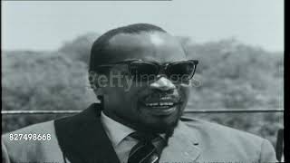 Seretse Khama Interview  Leader of Bechuana Democrat Party  March 1965 [upl. by Anema907]