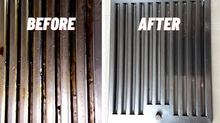 how to clean chimney filter at home  kitchen chimney cleaning [upl. by Ruenhs]