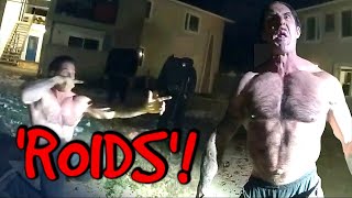 STEROID Man Vs 5 Police Officers [upl. by Airam]