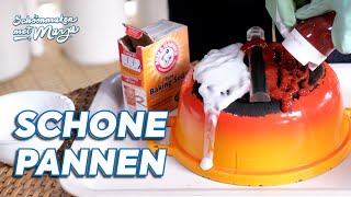 YouTube schoonmaak hacks Panbodems schoonmaken met ketchup 🍅 Schoonmaken met Marja Middeldorp [upl. by Eilema]