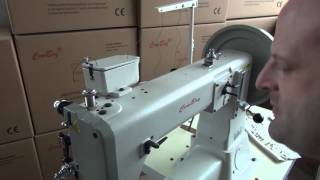 How to adjust thread tension on your Cowboy CB4500 leather stitcher [upl. by Horvitz]