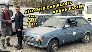 MİLYONER’den 17000TL’ye KLASİK ARABA ALDIM 1985 FORD FİESTA [upl. by Einberger]