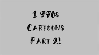 Theme Song Trivia Game  1990s Cartoon Edition Part 2 [upl. by Kirt605]